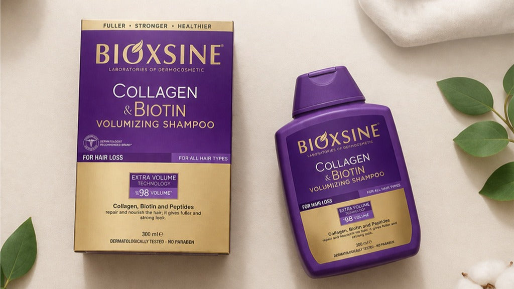 Thicker, Fuller-Looking Hair Starts Here: Discover Bioxcin Collagen & Biotin Volumizing Shampoo