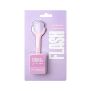 كاشط اللسان فلاش باللون الأزرق الداكن لصحة الفم ونَفَس منتعش