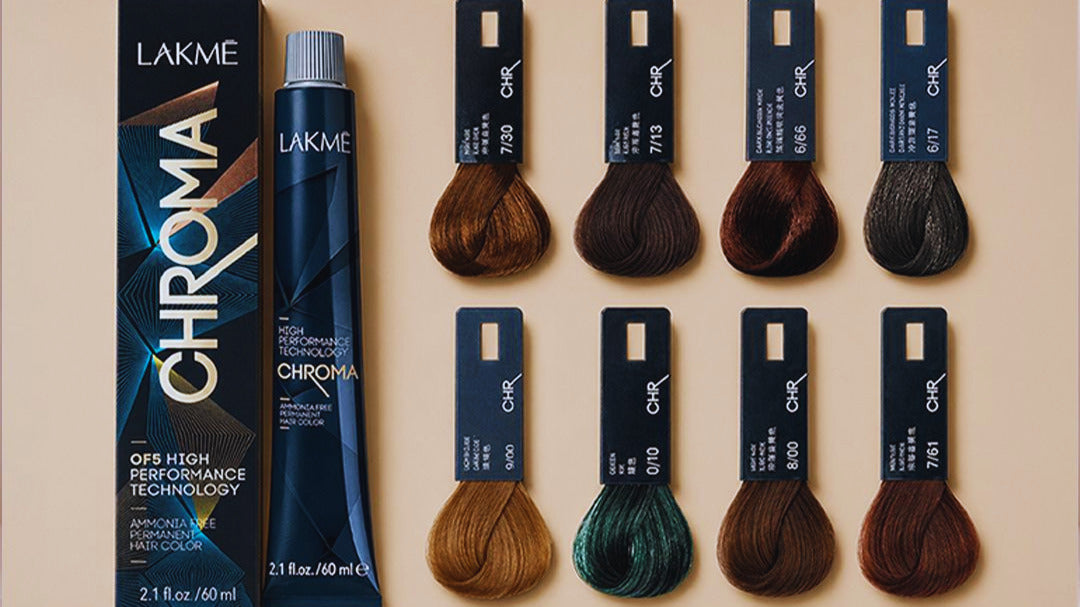Lakme Chroma Ammonia-Free Hair Color – Vibrant Color with Gentle Hair Care