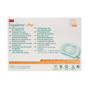 Tegaderm + Pad Transparent Island Dressing (3.5" x 4" (9cm x 10cm)