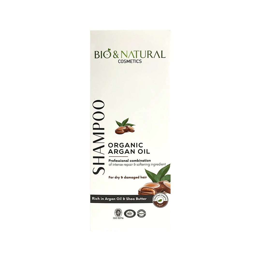 Bio & Natural Organic Argan Oil For dry & Damaged Hair Shampoo 400ml