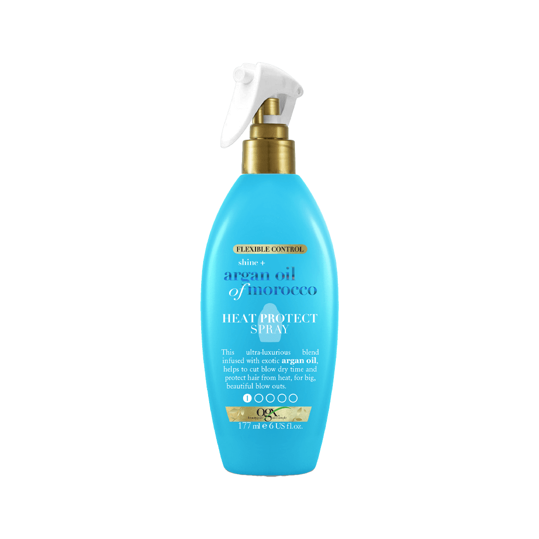 Ogx Flexible Control Argan Oil Heat Protect Spray 177ml