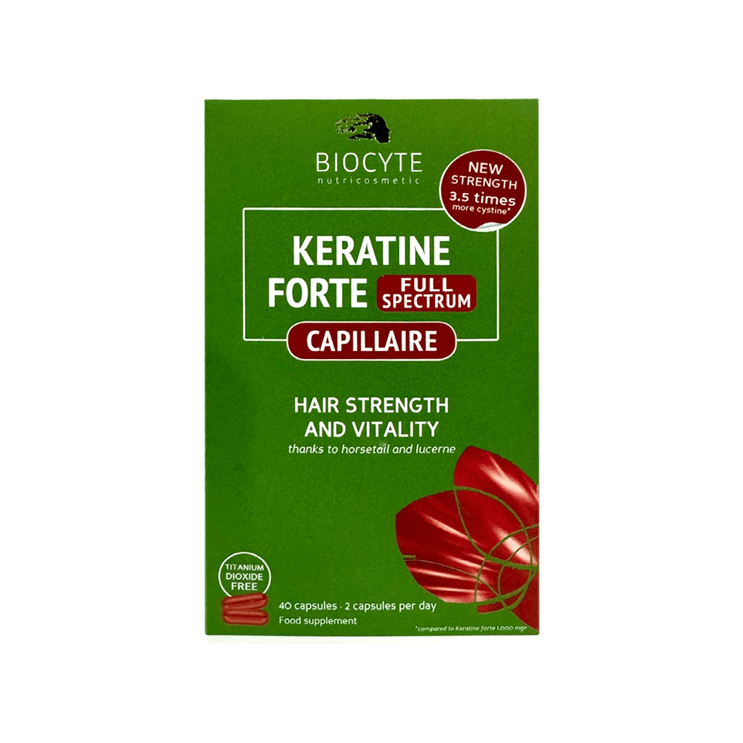 Biocyte Keratin Forte Hair Strength & Vitality 40 Capsules