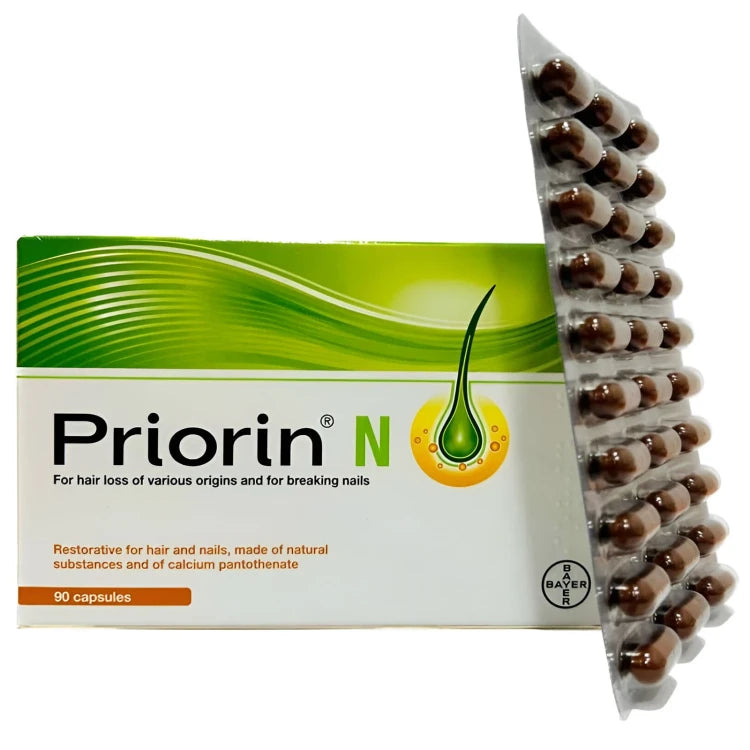 Priorin N For Hair Loss & Breaking Nails 90 Capsules