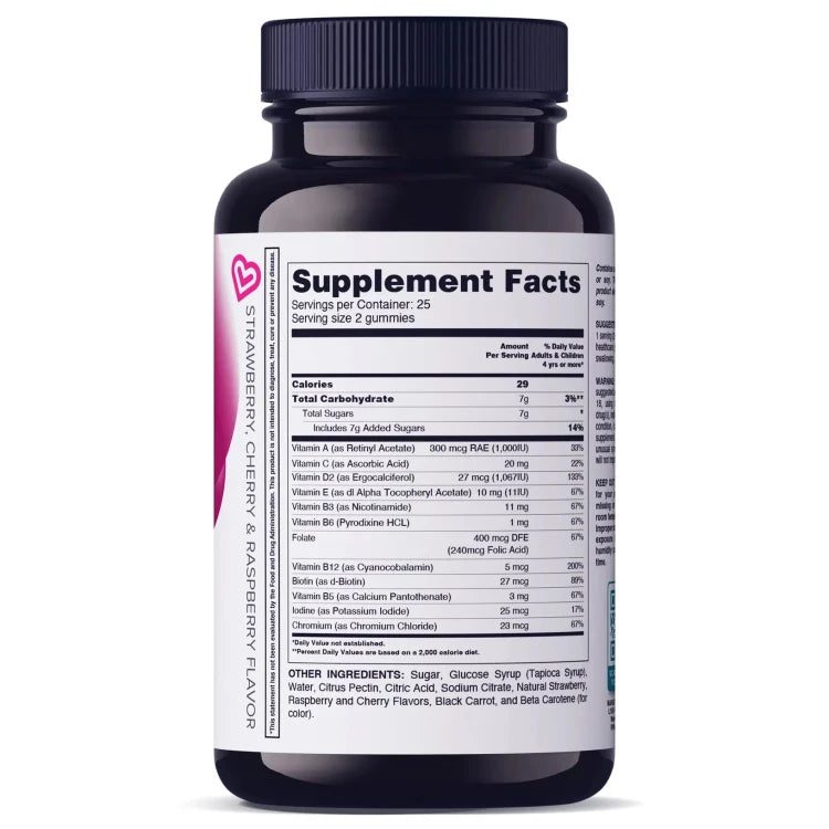 Livs Women's Multivitamin Gummies for Women's Health, 50 Gummies