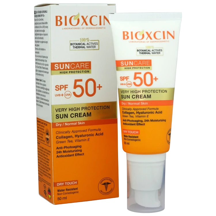BIOXCIN SUNCARE High Protection SPF50+ Dry / Normal Skin Sun Cream 50ML