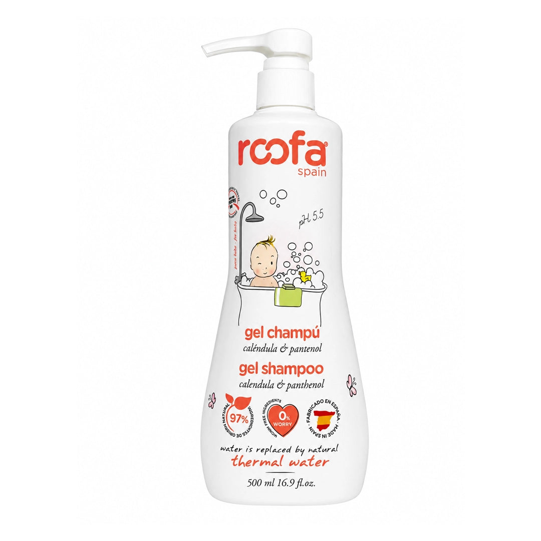Roofa Calendula & Panthenol Gel Shampoo 500ml