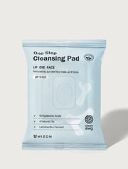 Mizon One Step Cleansing Pad 30 Pads Lip, Eye & Face Makeup Remover