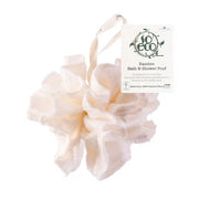 SOECO Bamboo Bath & Shower Pouf Eco Friendly Exfoliating Body Sponge