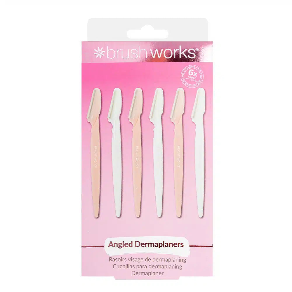 BW Angled Dermaplaners (Pack of 6) Facial Hair & Exfoliation Razors