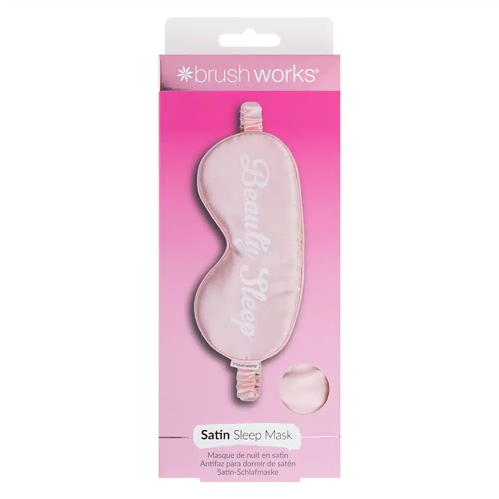 BW Satin Sleep Mask Luxurious Eye Mask for Deep, Comfortable Sleep