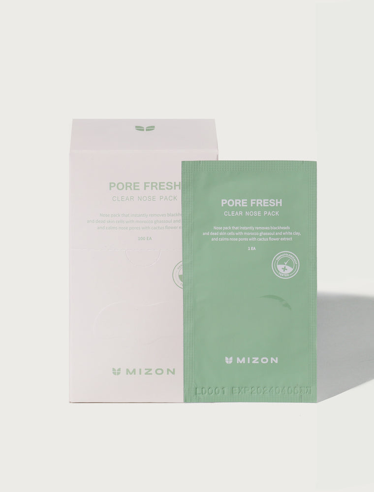 Mizon Pore Fresh Clear Nose Pack Deep Cleansing Blackhead Removal Strips