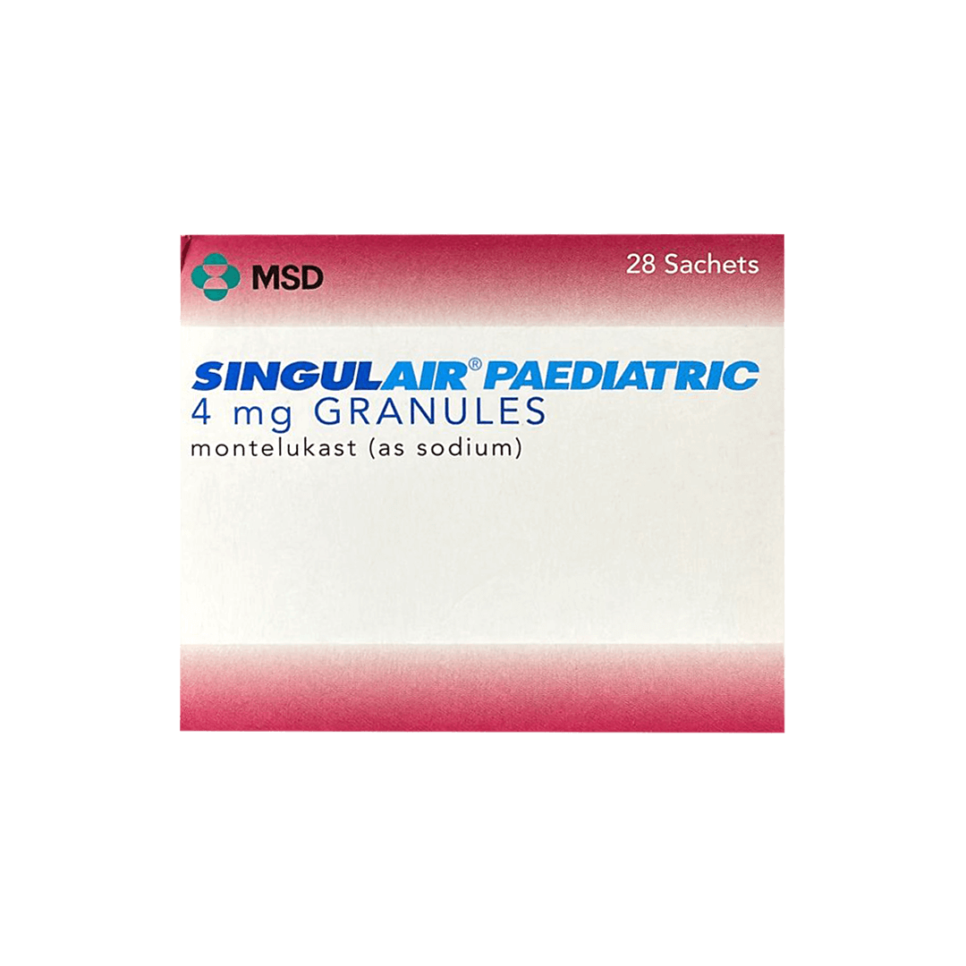 MSD Singluair Paediatric 4mg 28 Sachets