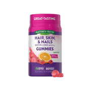 Nature's Truth Hair Skin & Nails Biotin 2500 MCG 80 Gummies