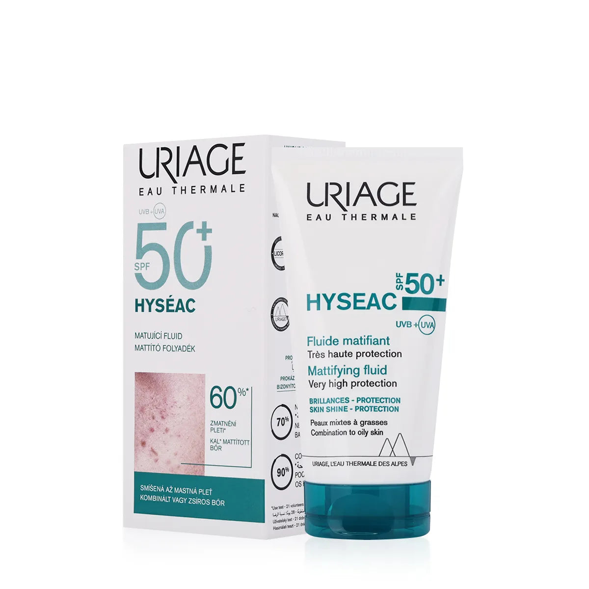 Uriage Hyseac Mattifying Fluid SPF50+ 50ml