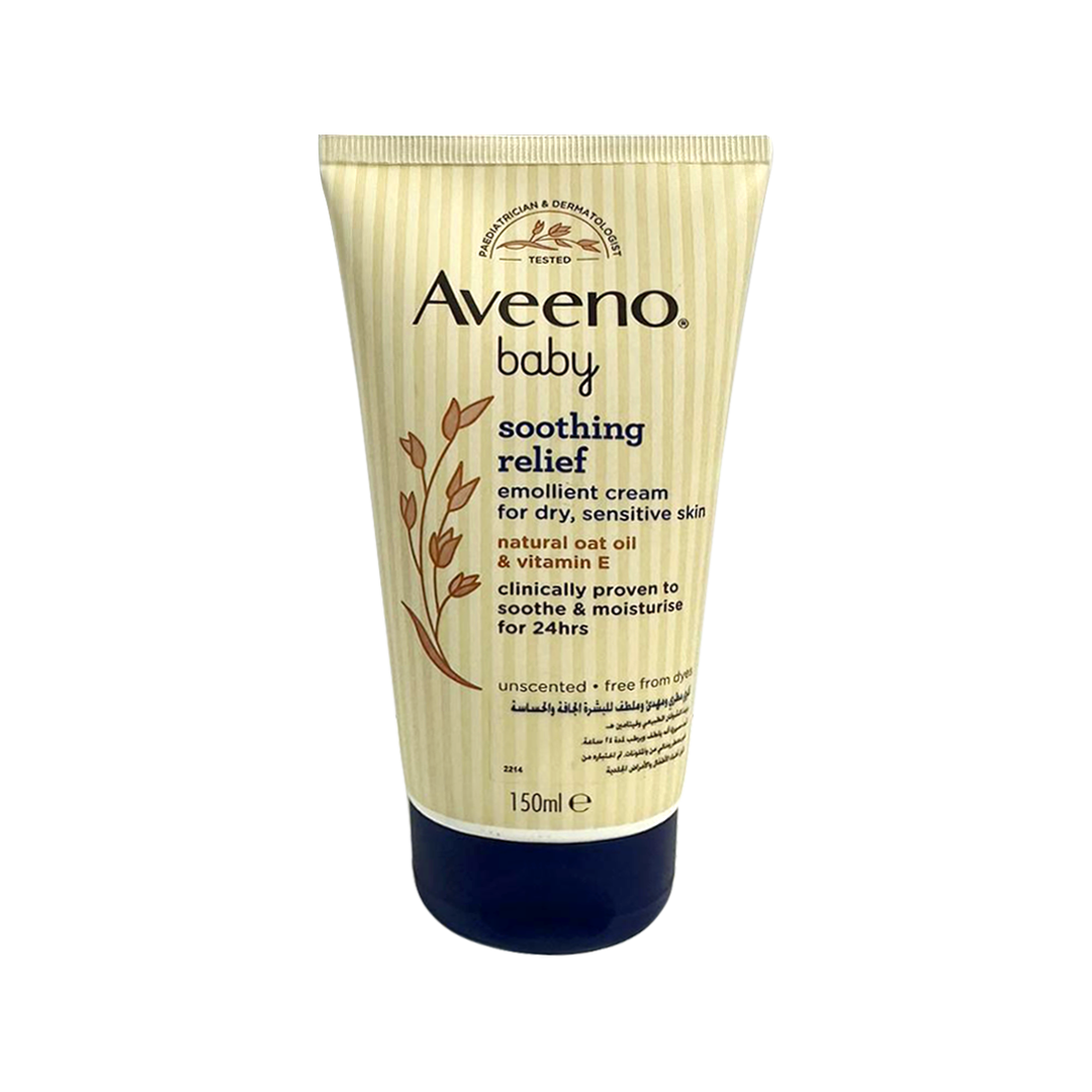 Aveeno Baby Soothing Relief Emollient Cream 150ml