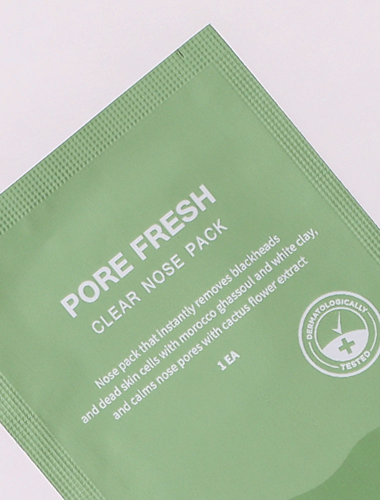 Mizon Pore Fresh Clear Nose Pack Deep Cleansing Blackhead Removal Strips