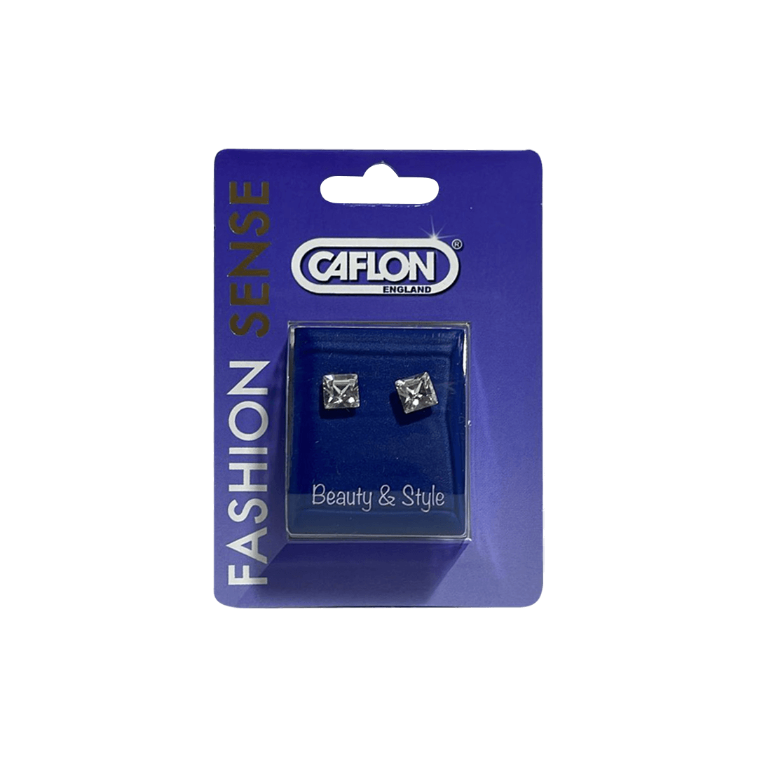 Caflon Fashion Sense GP 6mm Crystal Square