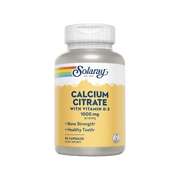 Solaray Calcium Citrate With Vitamin D 3 1000mg 90 Capsules