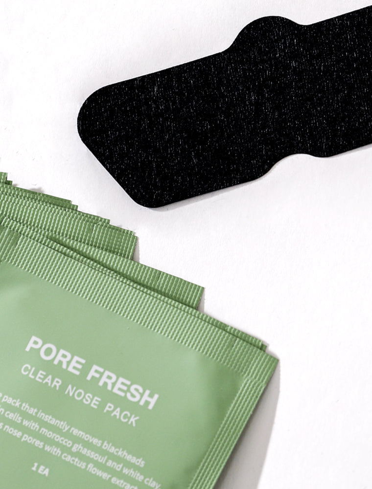 Mizon Pore Fresh Clear Nose Pack Deep Cleansing Blackhead Removal Strips