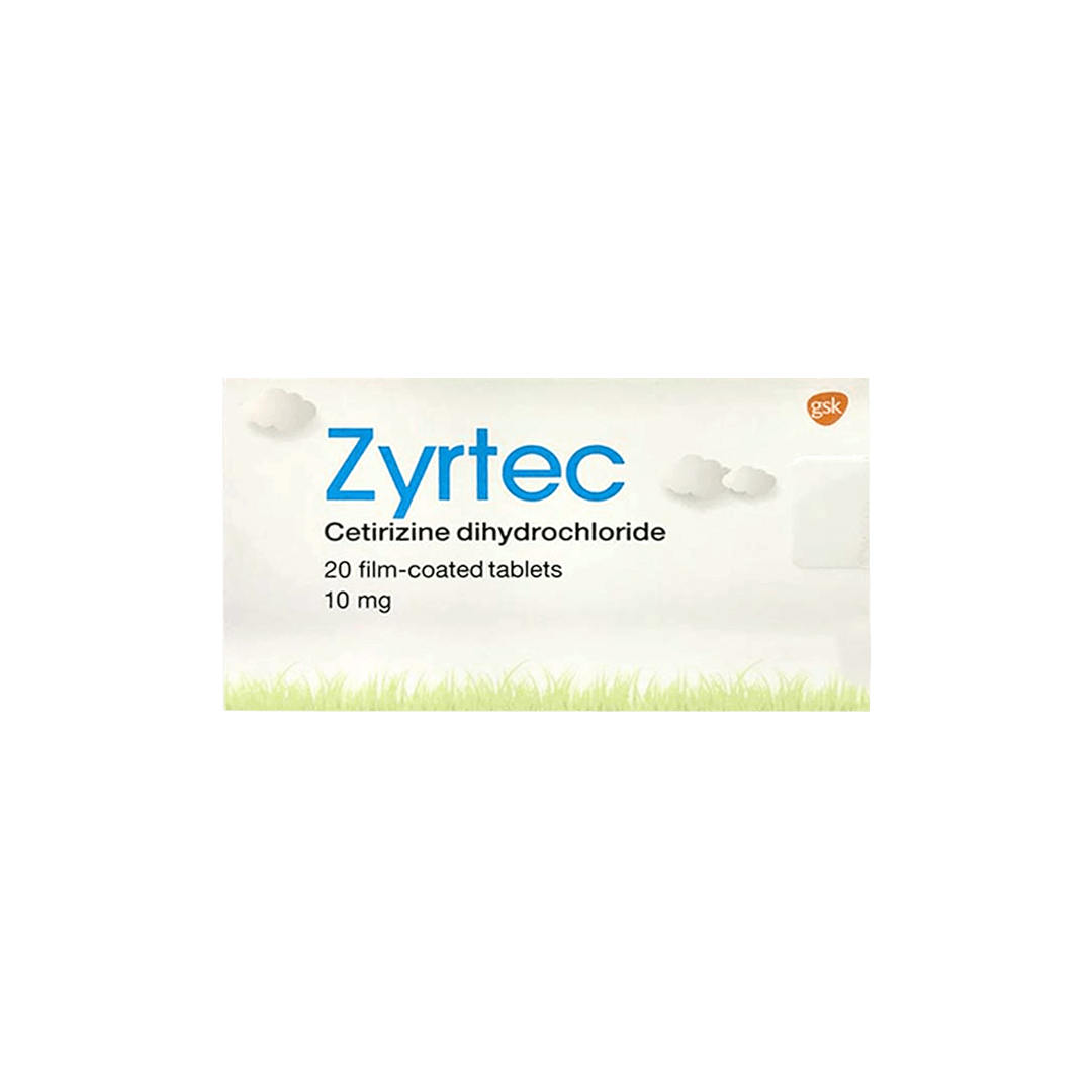 Zyrtec 20 film coated tablets