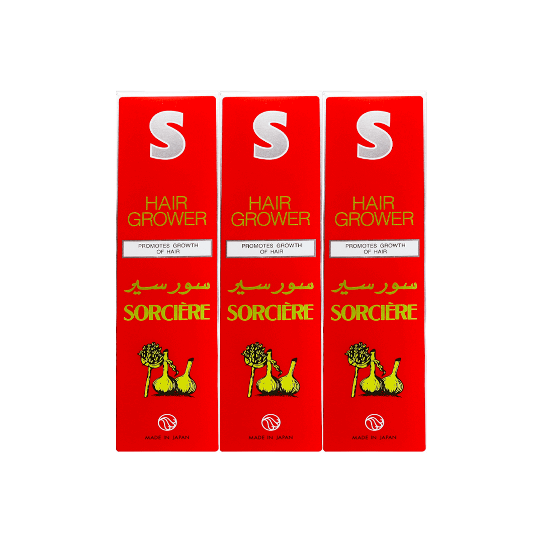 سورسيير - مقوي لنمو الشعر 150 مل (المجموعة 2+1)