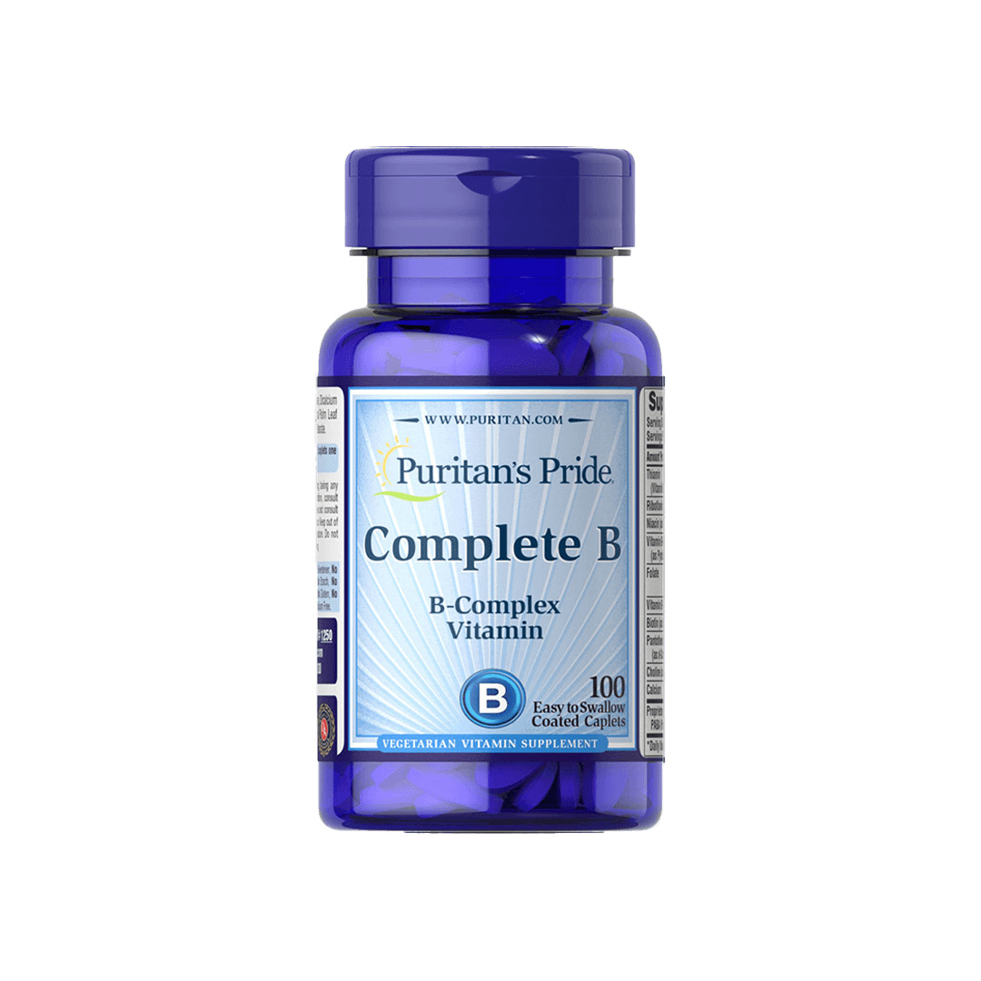 Puritan's Pride Complete B Complex Vitamin 100 Capsules