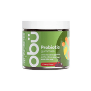 Obu Nutrition Probiotic Gummies Cherry Flavor for Digestive Health, 60 Gummies