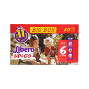 ليبرو حفاظات أطفال شورت رقم 6  (ق 13×20 kg) بوكس 2حبة