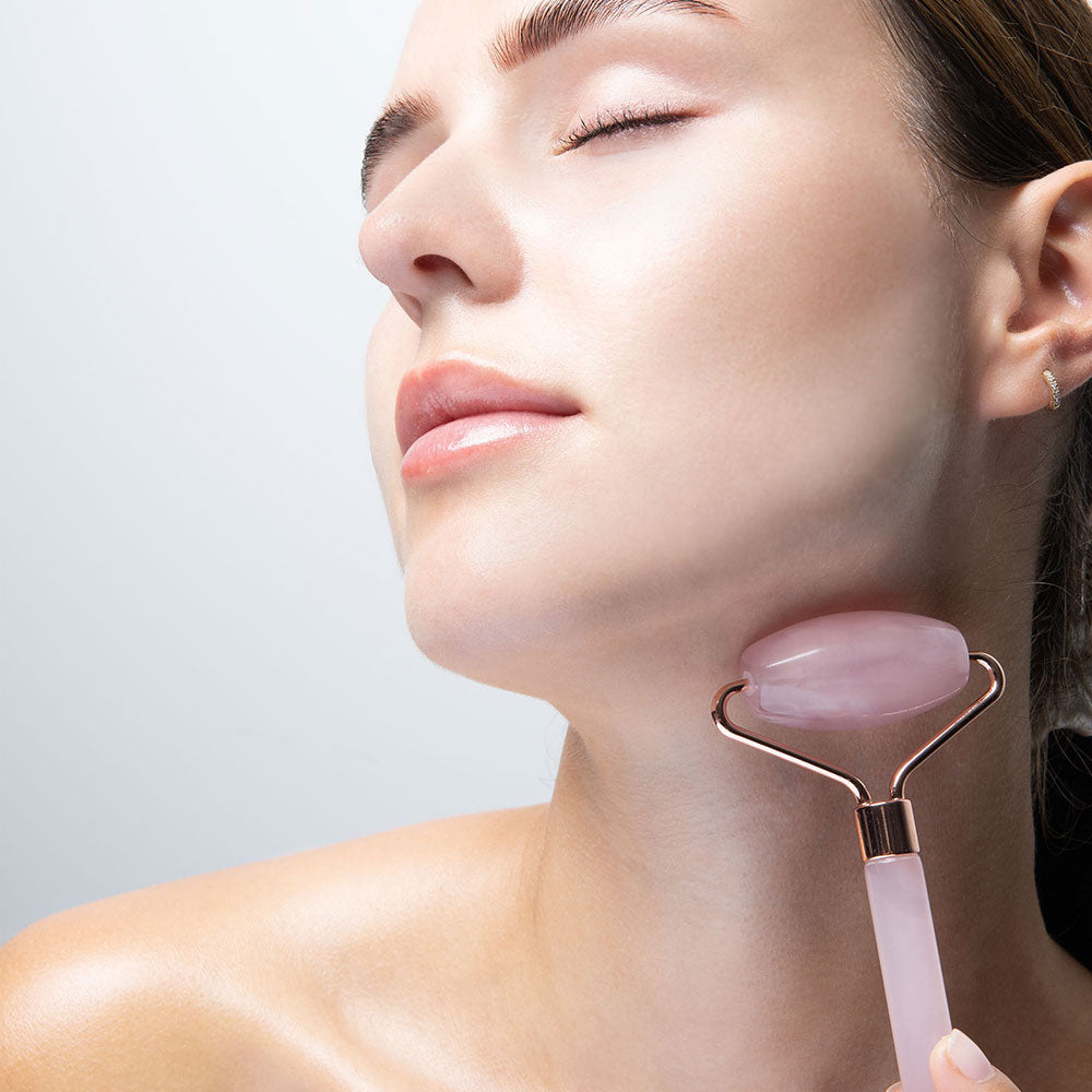 براش ووركس مجموعة رولر حجر الروز كوارتز وجوا شا