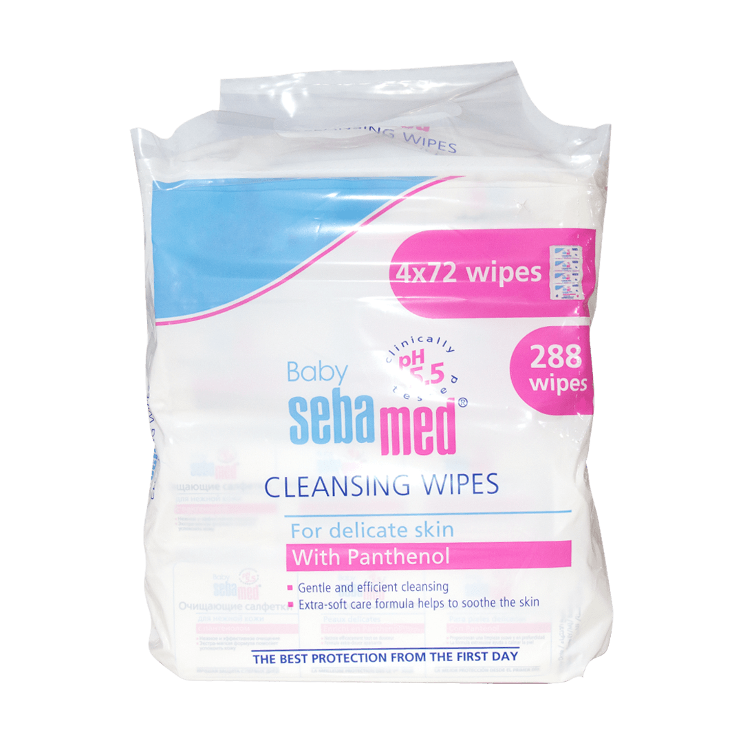 Sebamed Baby Cleansing Wipes 288pcs pH 5.5