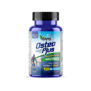 AMS- Osteo Plus مع Boswellia Serrata قوة ثلاثية 96 كبسولة مغلفة