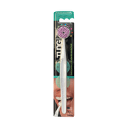 Tung Brush With Travel Cap (White)