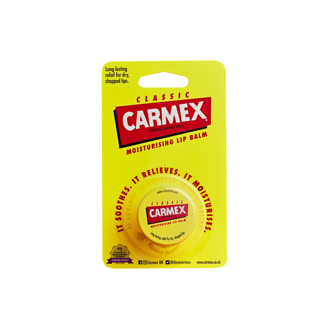 Carmex Original Moisturishing Lip Balm Pot Blister 7.5g