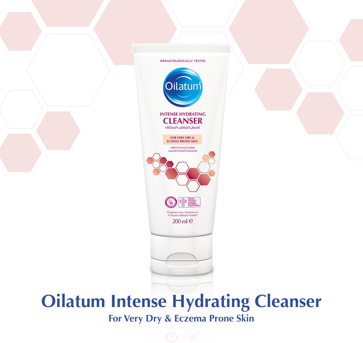 Oilatum Intense Hydrating Cleanser for Dry & Eczema-Prone Skin 200 Ml