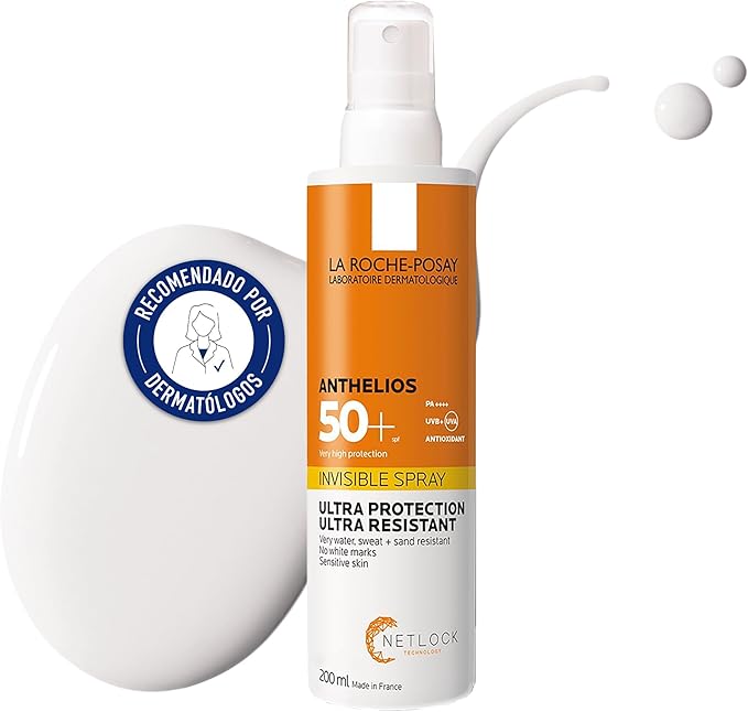 لاروش بوزيهأنثيليوس إنفيزيبل سبراي +SPF50 واقي شمس بخاخ 200 مل