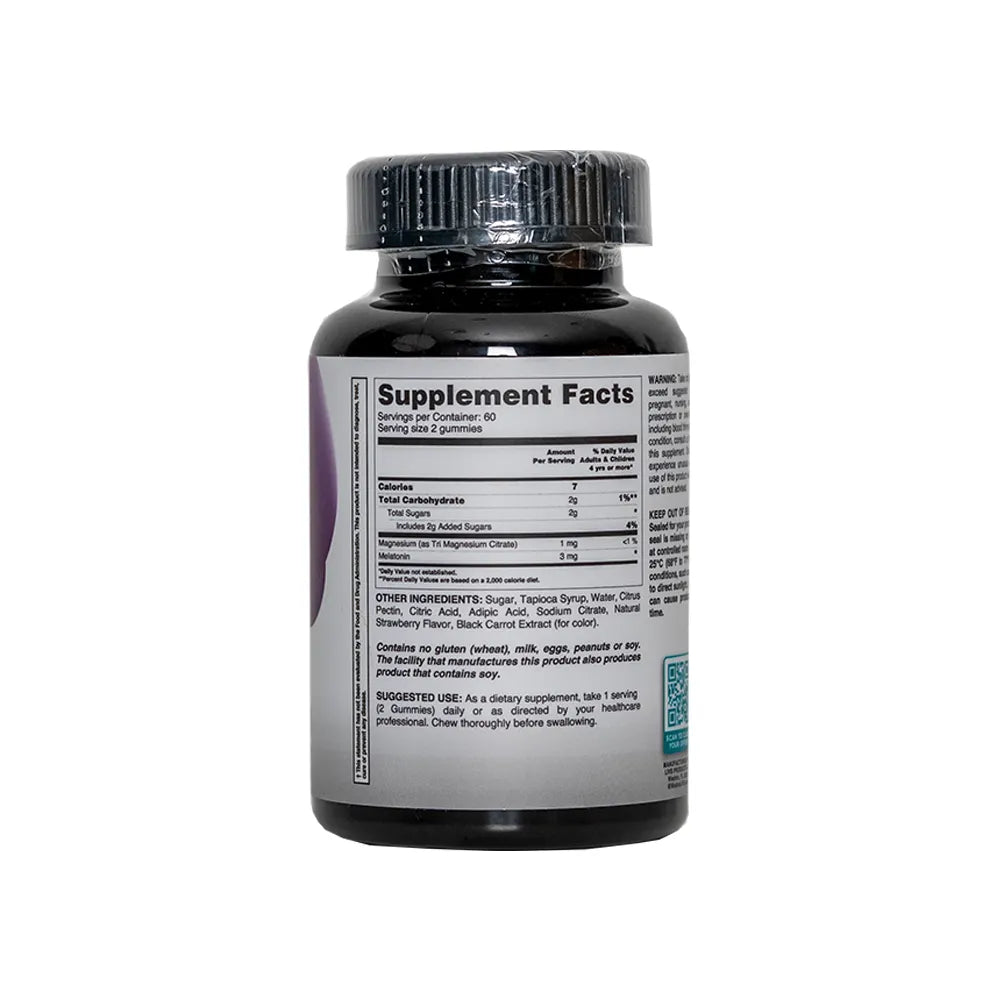 Livs Sleep Melatonin & Magnesium, Natural Sleep Aid for Adults, 60 Gummies