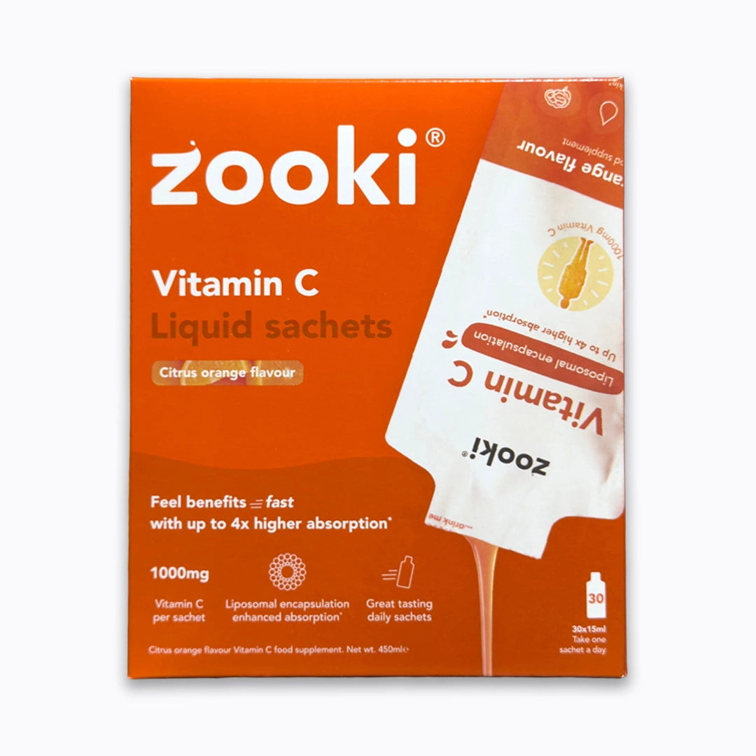 زوكي- فيتامين سي برتقال حامض 30 حصة (كيس)