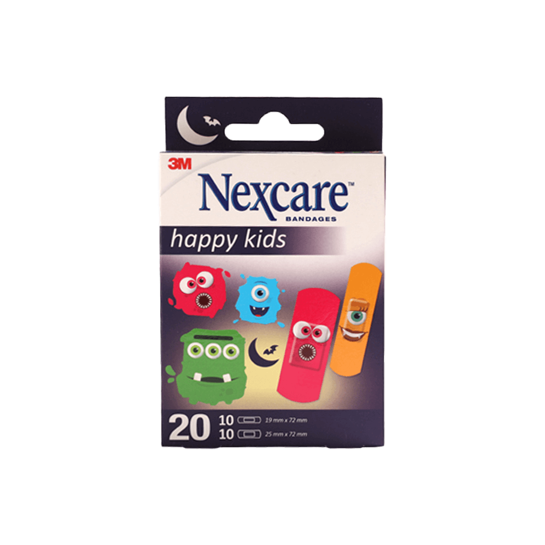 Nexcare Kids Monsters 20's