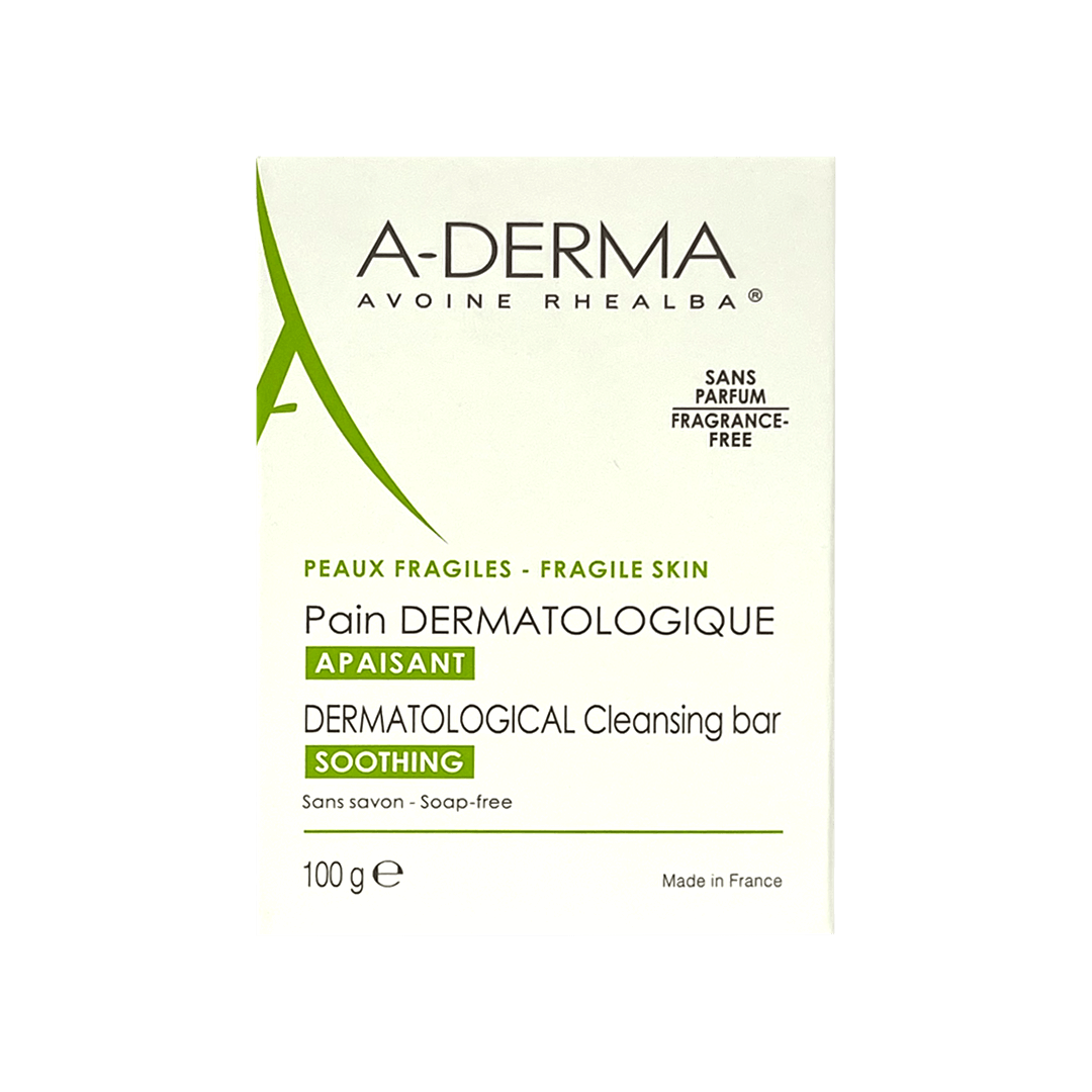 A-DERMA Dermatological Bar+Rhealba Oat Milk 100gm