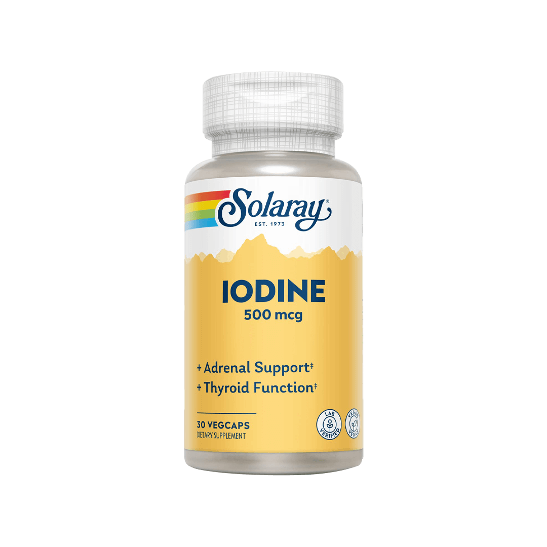 Solaray Iodine 500Mcg 30VegCaps