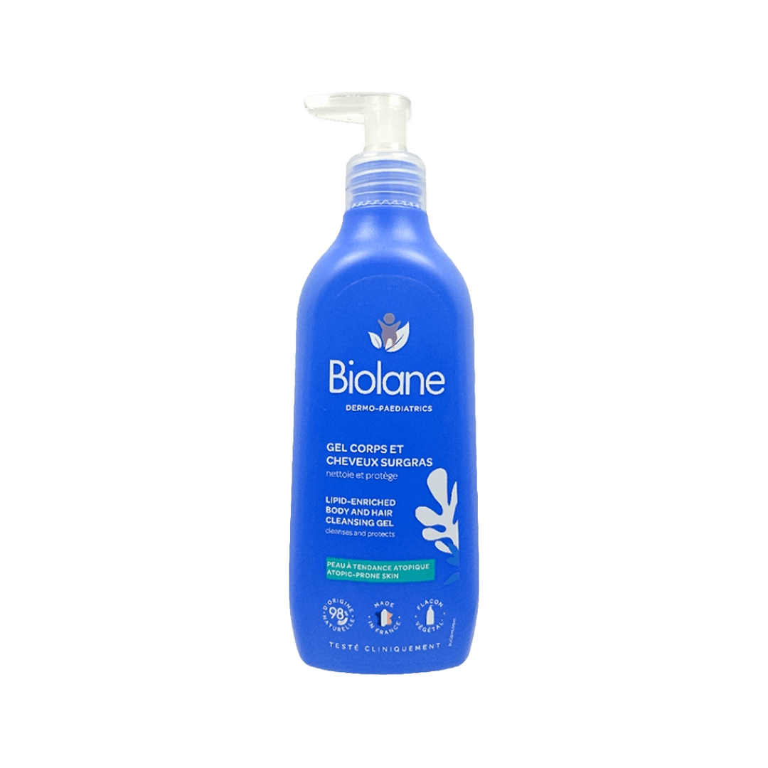 Biolane Lipid Enriched Body and Hair Cleansing Gel 350ml
