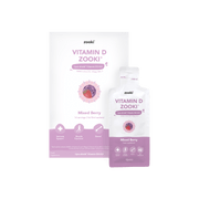 Zooki Vitamin D Mixed Berry 14 Servings (14x10ml Sachets)