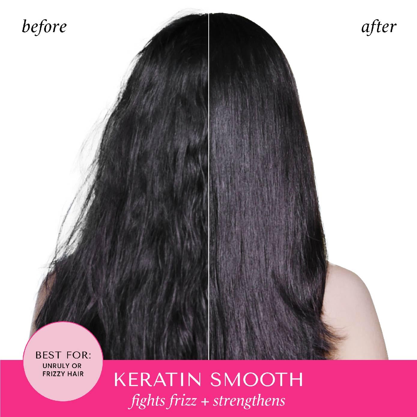 Hask Keratin Smooth Hair Oil Frizz Control & Shine Boost 18ml