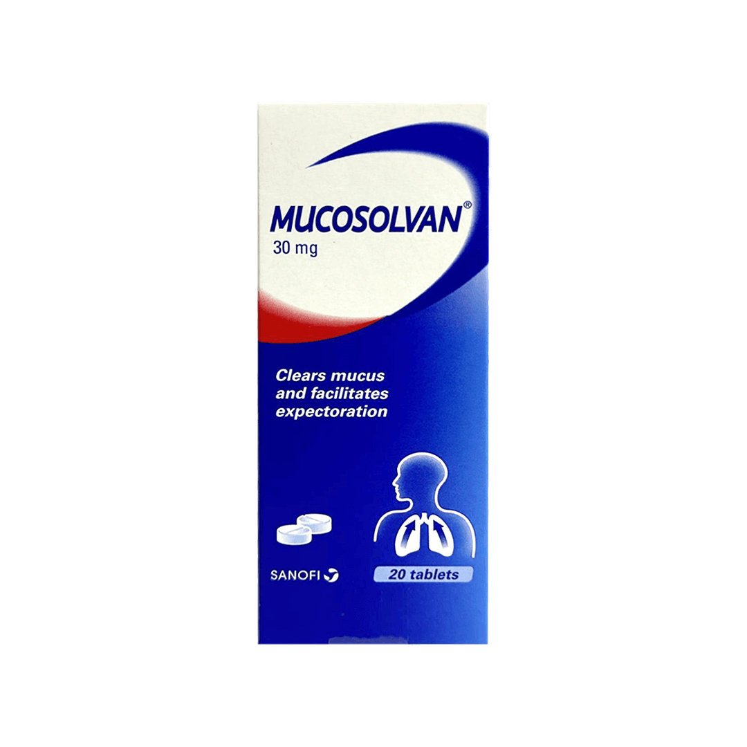 Mucosolvan 30mg 20 Tablets