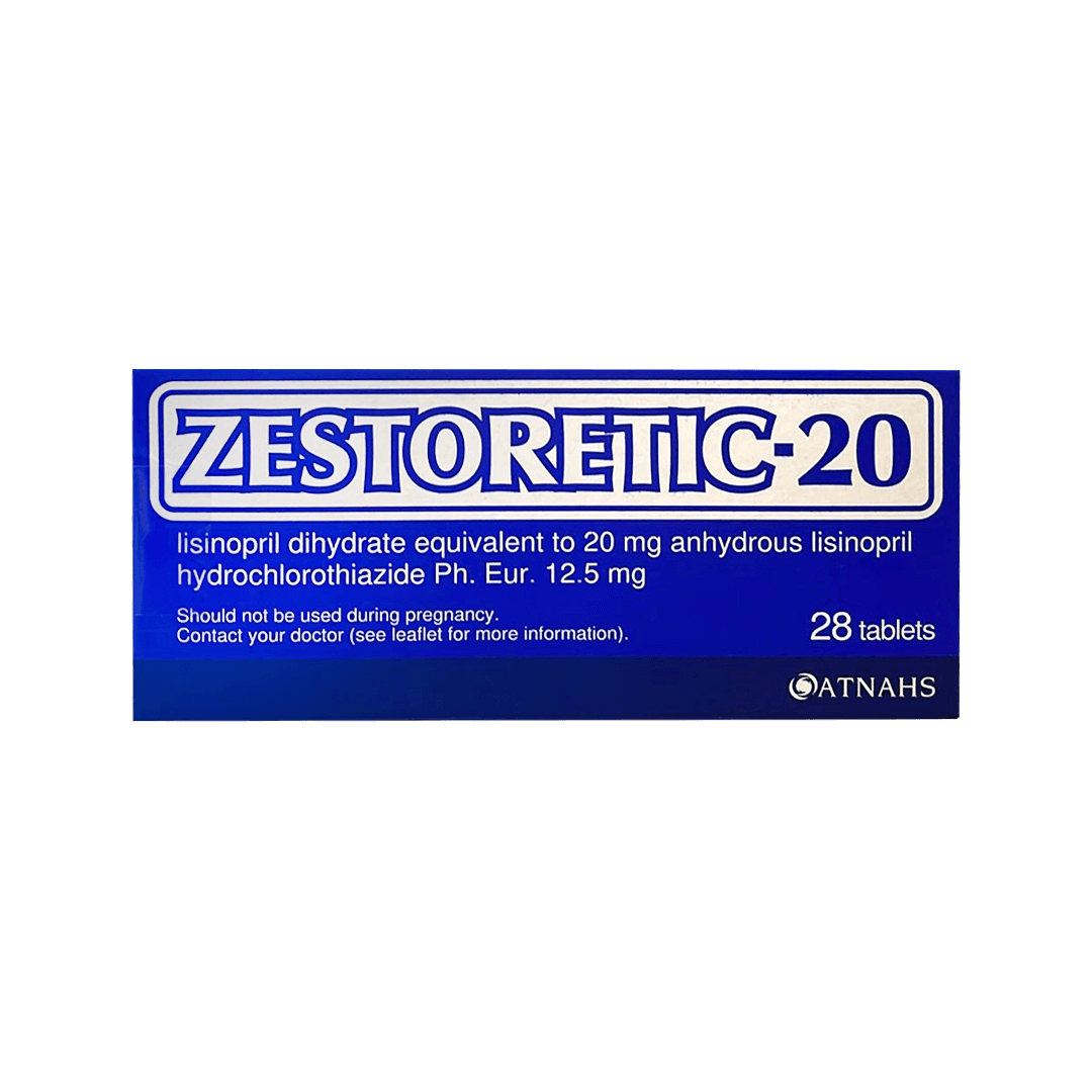 Atnahs Zestoretic 20mg/12.5mg 28 Tablets