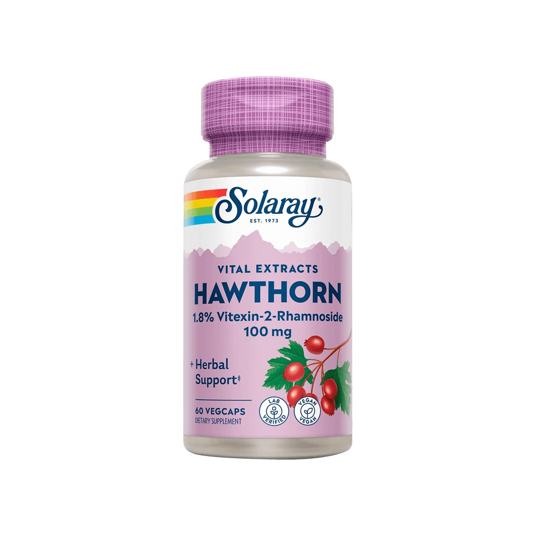 Solaray Hawthorn 100mg 60VegCaps