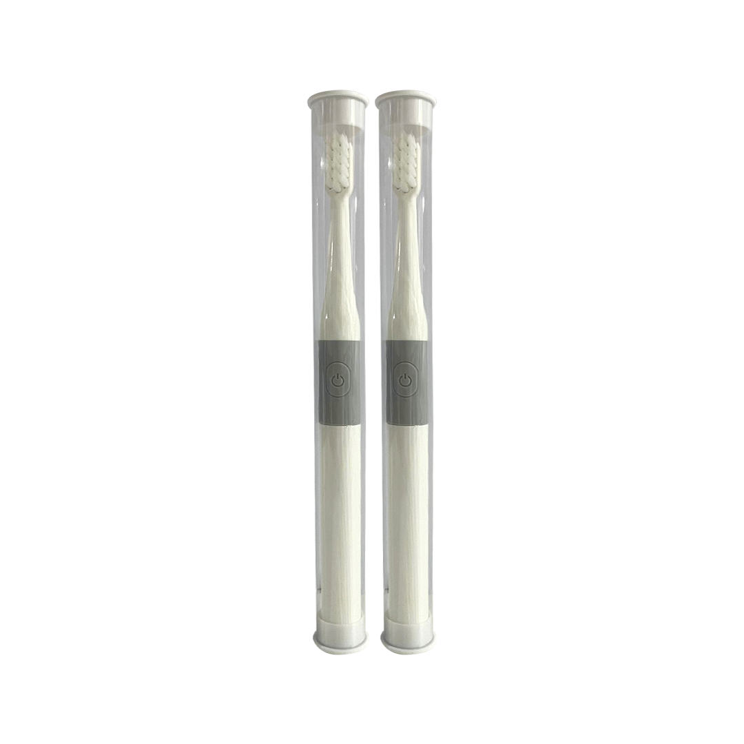 H2O Floss Light Brigade Electric Tooth Brush 2pcs (White)