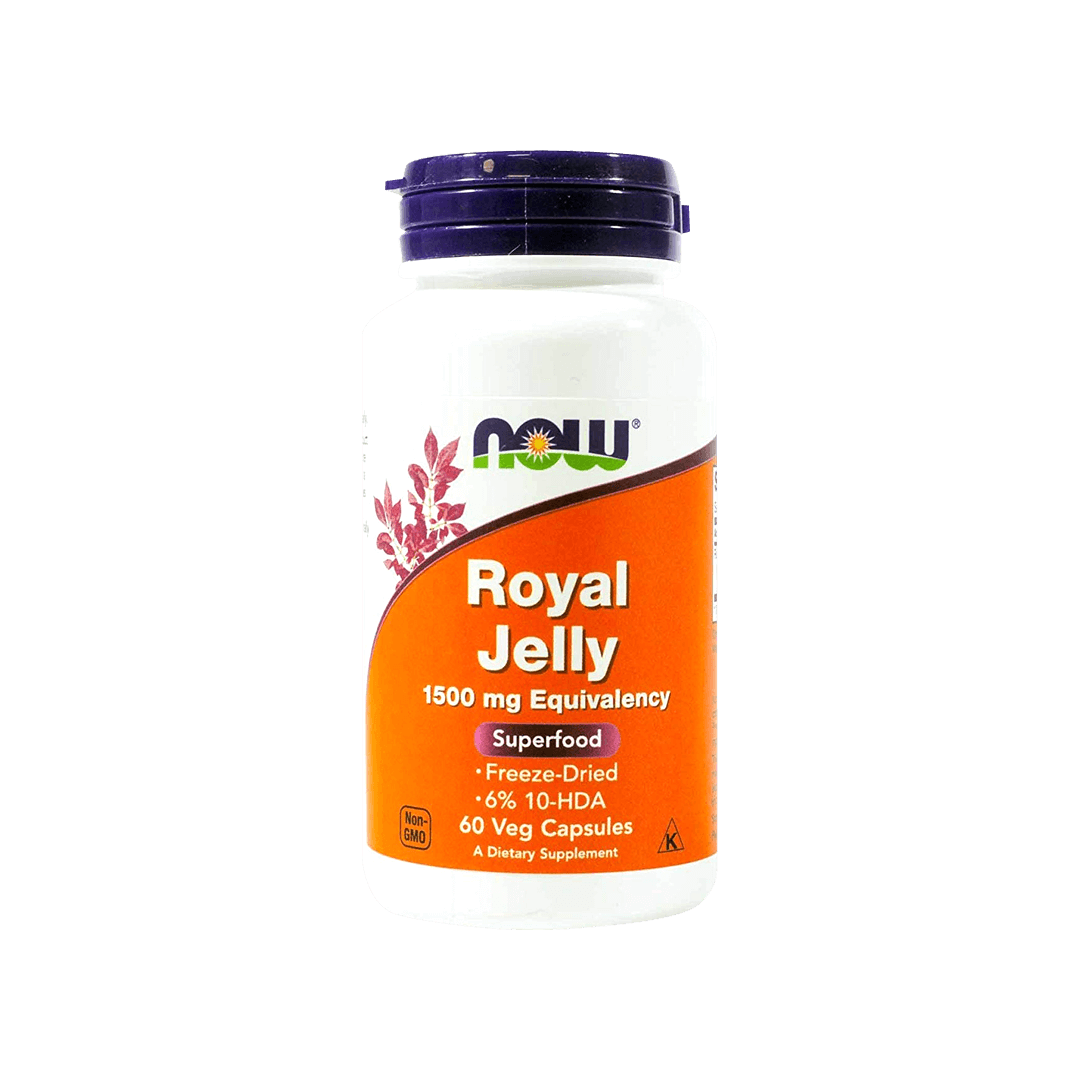 Now Foods Royal Jelly 1500Mg 60 VegCaps