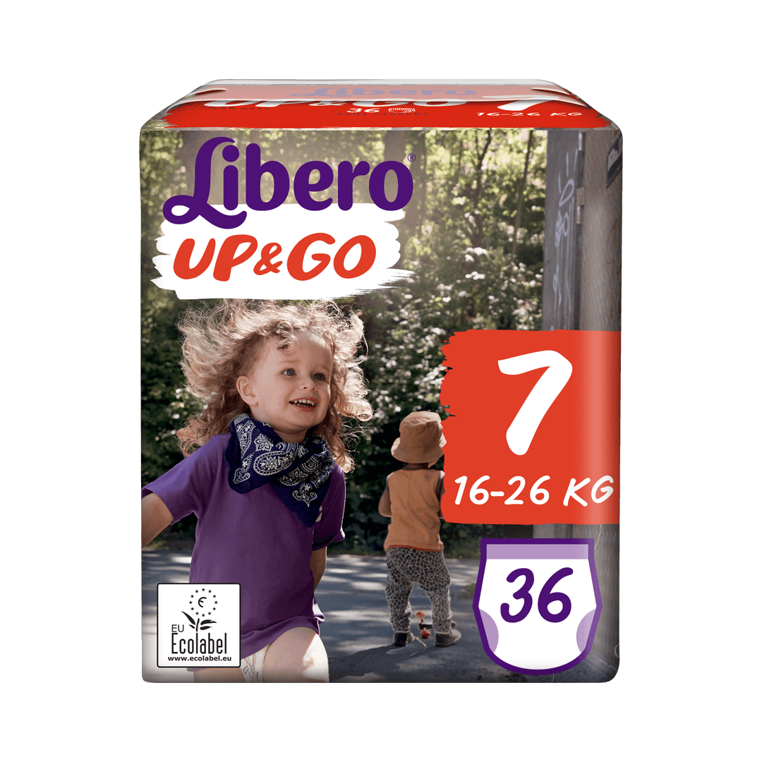 ليبرو حفاظات أطفال شورت رقم 7  (ق 16×26 kg) 36ح